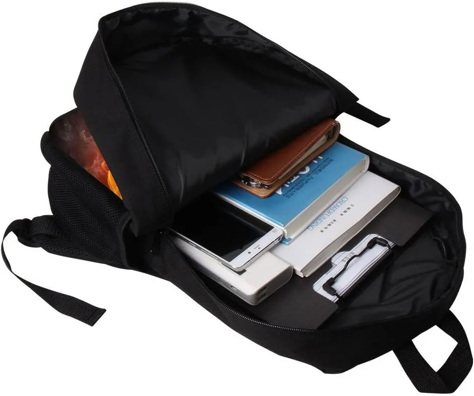 Plane Backpack 17 Inch Student Book Bag for Kids Boys Mens Aircraft Design