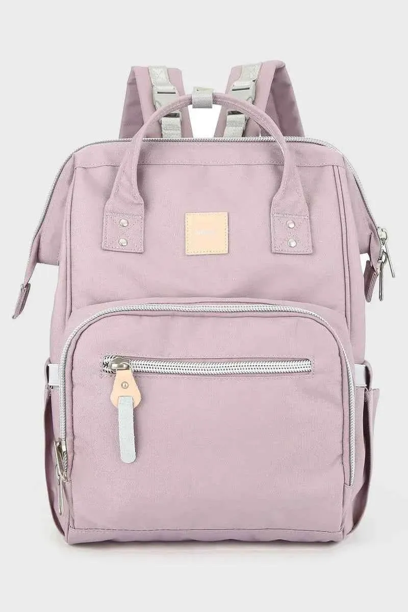 Pockets Sustainable Quick-action sale Backpack Himawari Canvas Bag Side Waterproof with