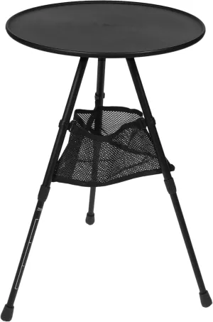 Portable Folding Round Table Aluminum Camping Table Tailgate Table for Outdoor Activities