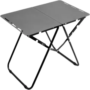 Portable Folding Table for Outdoor Dining and Camping Trips, Black
