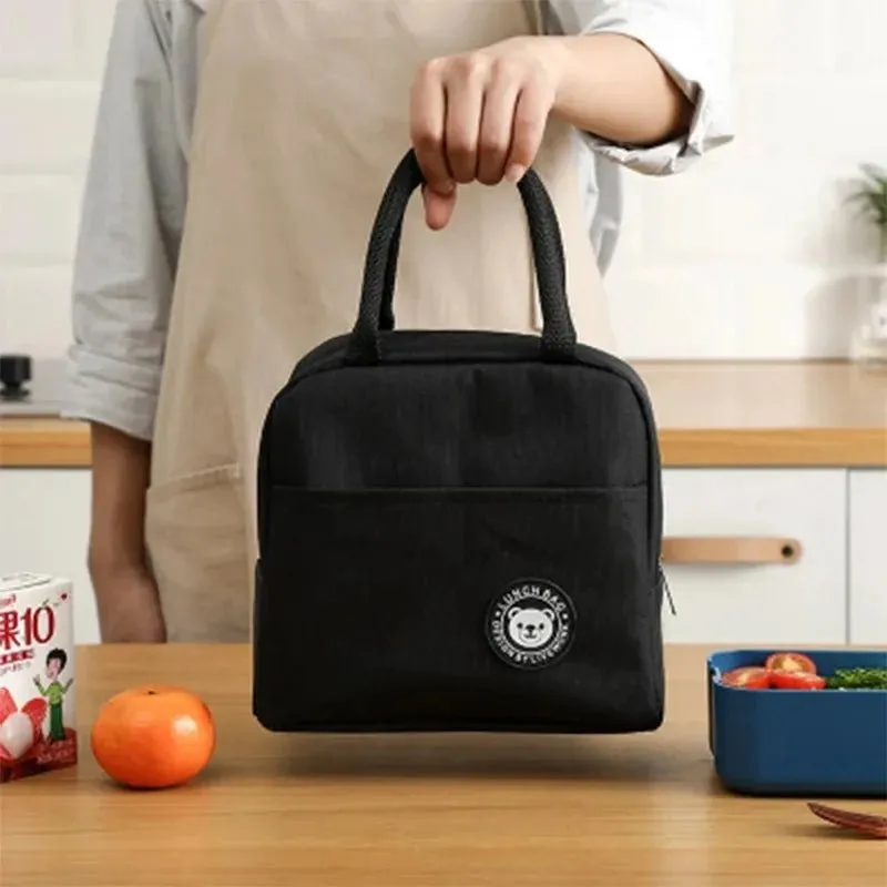 Portable Insulated Bento Bag – Waterproof Lunch Box for Work & School