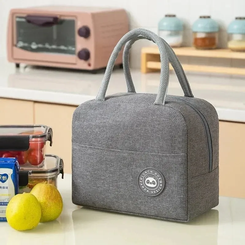 Portable Insulated Bento Bag – Waterproof Lunch Box for Work & School