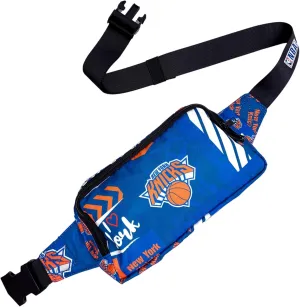 Pro Specialties New York Knicks Basketball Fanny Pack TM1872: Adult Bag (Street Series) Elevate Your Style with this Trendy Belt Bag - Ideal for Sports Enthusiasts. Perfect Waist Bag