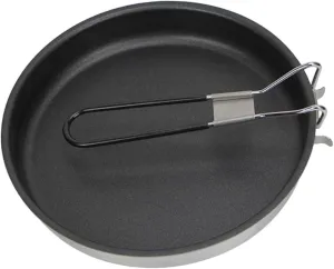 Professional Camping Skillet Wear Resistant Portable Frying Pan Non Stick Egg Pan Aluminum Alloy Heat Insulated Handle Camping Supply