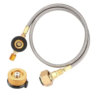 Propane Refill Adapter Cylinder Convertor for Outdoor Camping Gas Stove