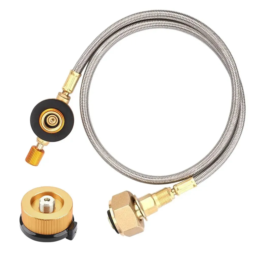 Propane Refill Adapter Cylinder Convertor for Outdoor Camping Gas Stove