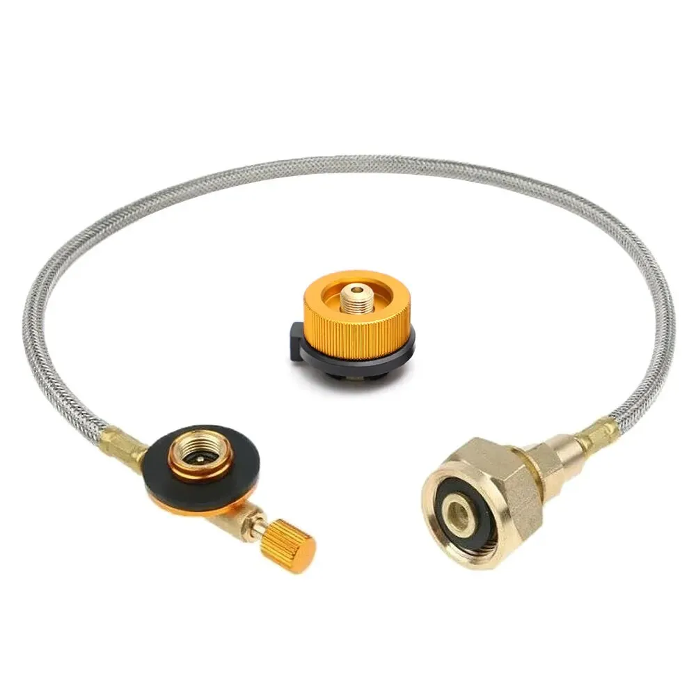 Propane Refill Adapter Cylinder Convertor for Outdoor Camping Gas Stove