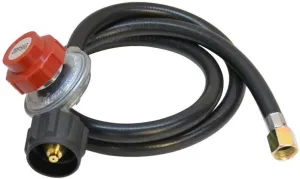 Propane Regulator High Pressure LPG BBQ Gas Burner Stove Fryer 4 Ft Hose