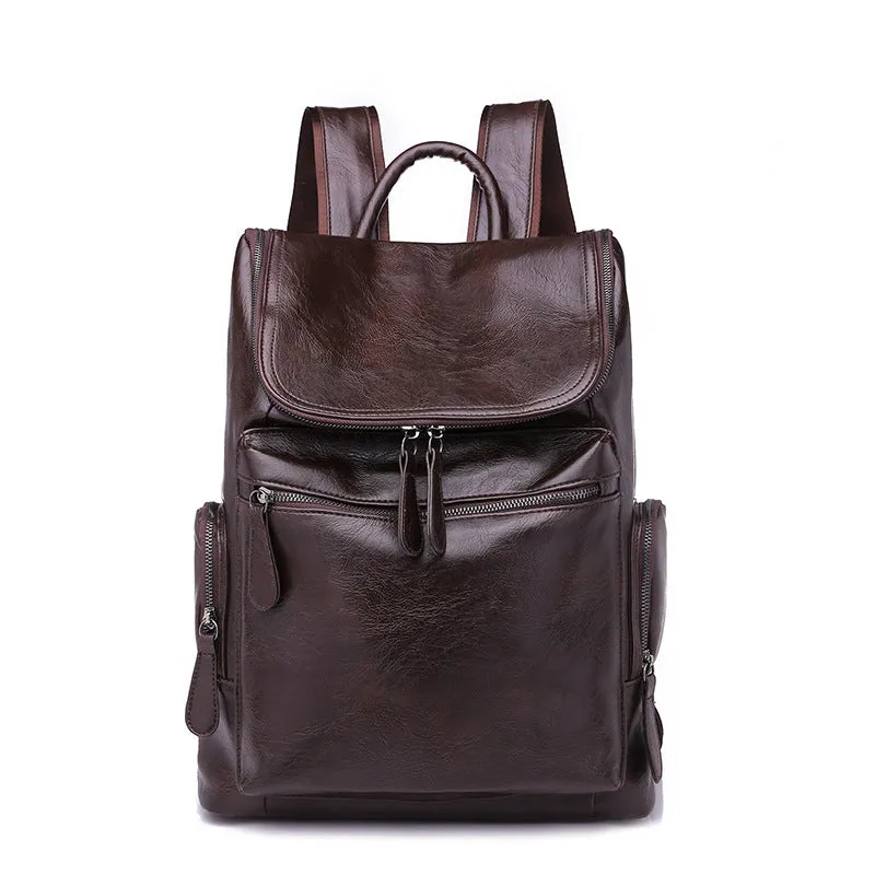 PU Leather Backpack