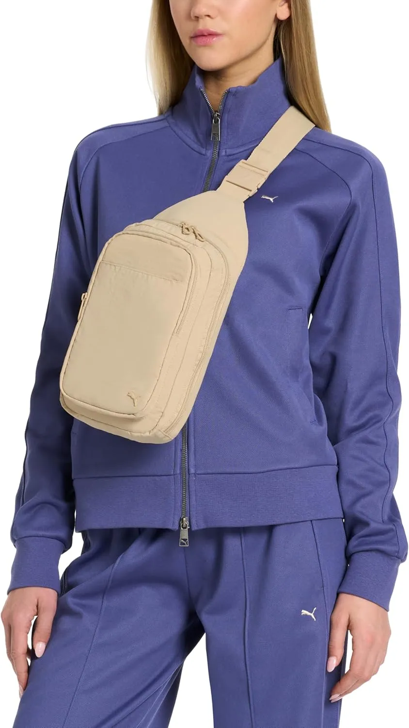 PUMA Women's Doer Sling Backpack, Black Traditional, Small