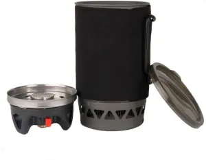 qiuqiu 1400Ml Camping Gas Stove Fires Cooking System and Portable Gas Burners, Anti-Scalding Fast Outdoor Camping Gas Stov,Easy to Carry and Does Not Take Up Space
