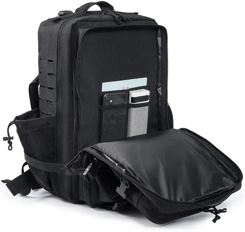 QT&QY 25L/45L Tactical Backpack for Outdoor Survival Use
