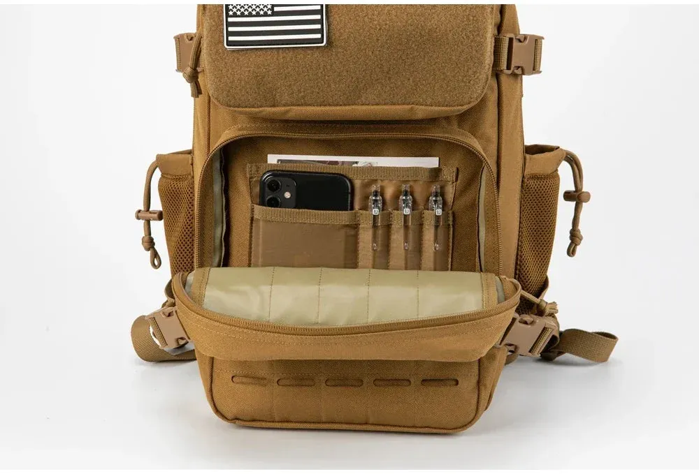 QT&QY 25L/45L Tactical Backpack for Outdoor Survival Use
