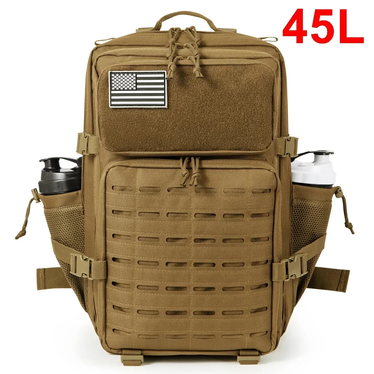 QT&QY 25L/45L Tactical Backpack for Outdoor Survival Use