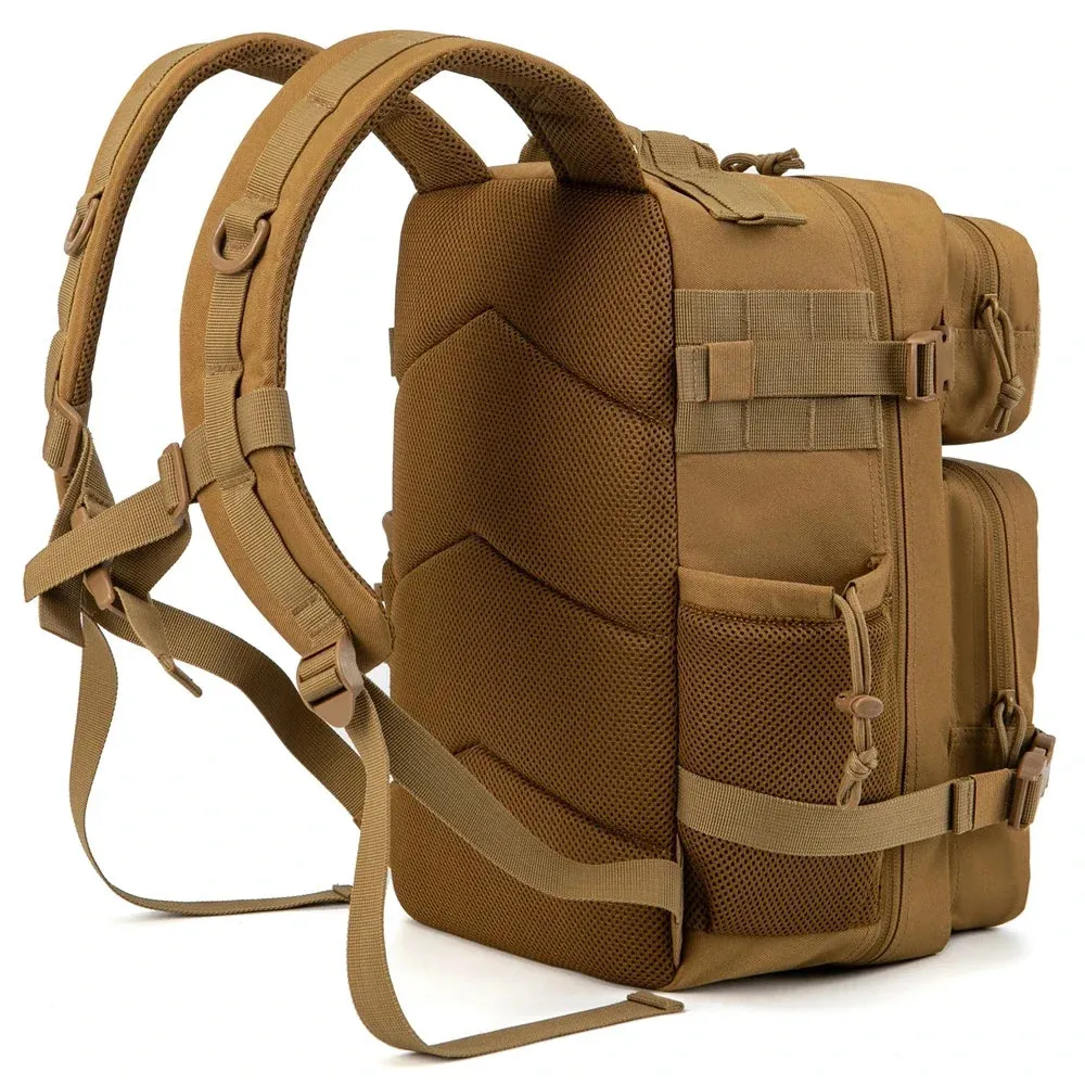 QT&QY 25L/45L Tactical Backpack for Outdoor Survival Use