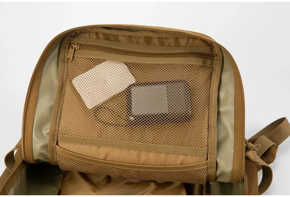 QT&QY 25L/45L Tactical Backpack for Outdoor Survival Use