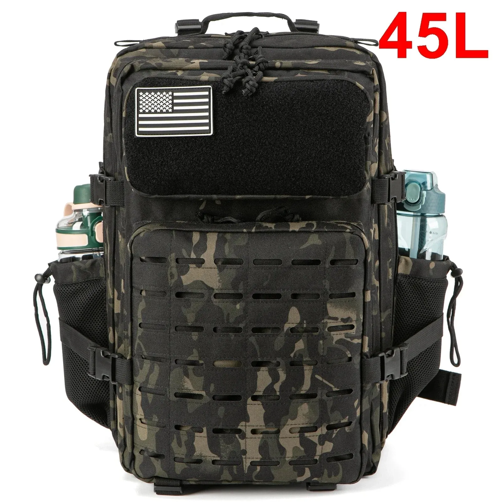 QT&QY 25L/45L Tactical Backpack for Outdoor Survival Use