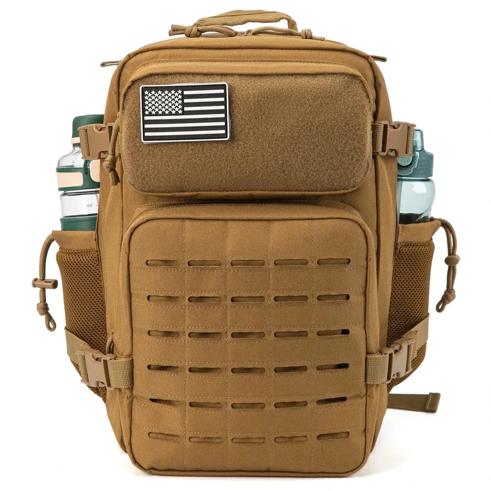 QT&QY 25L/45L Tactical Backpack for Outdoor Survival Use