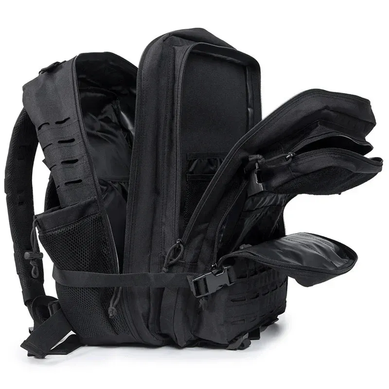QT&QY 25L/45L Tactical Backpack for Outdoor Survival Use