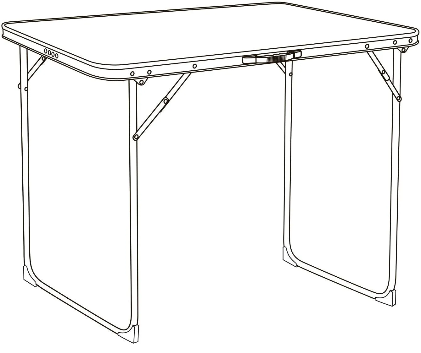 Quest Superlite Shipston Folding Folding Camping Table
