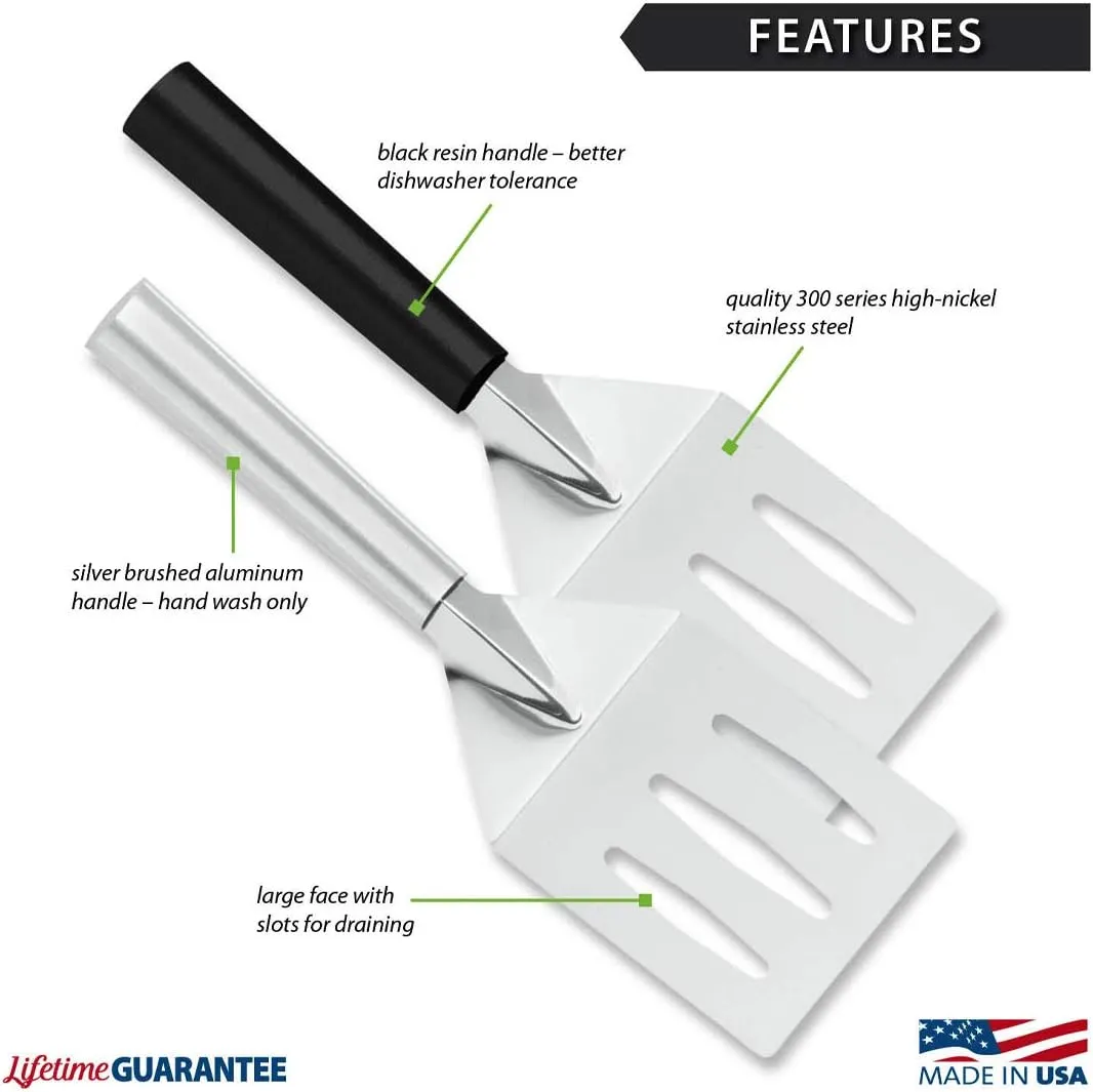 Rada Cutlery Turnover, Made in USA, Silver Handle