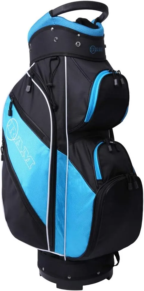 Ram Golf Lightweight Ladies Cart Bag with 14 Way Dividers