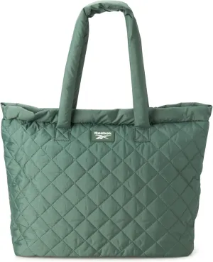 Reebok Womens Tote Bag - Lightweight Quilted Carry On Puffer Tote Bag for Women for Gym, Work, Travel, and Everyday Use