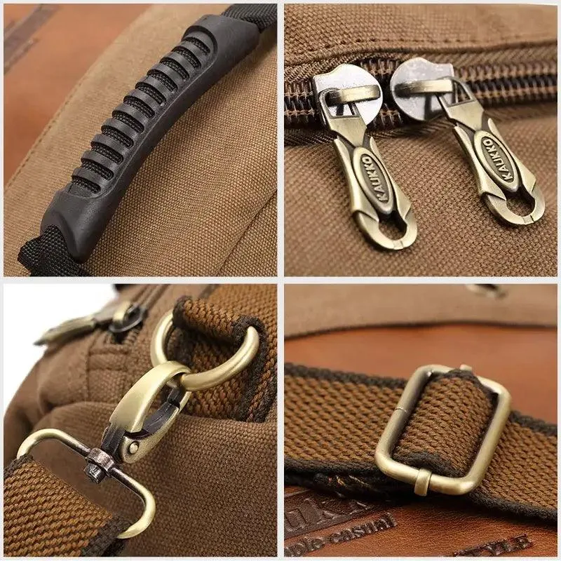 Retro Canvas Backpack
