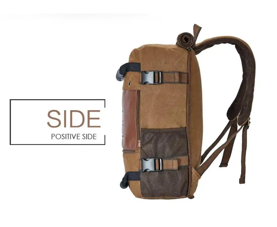 Retro Canvas Backpack
