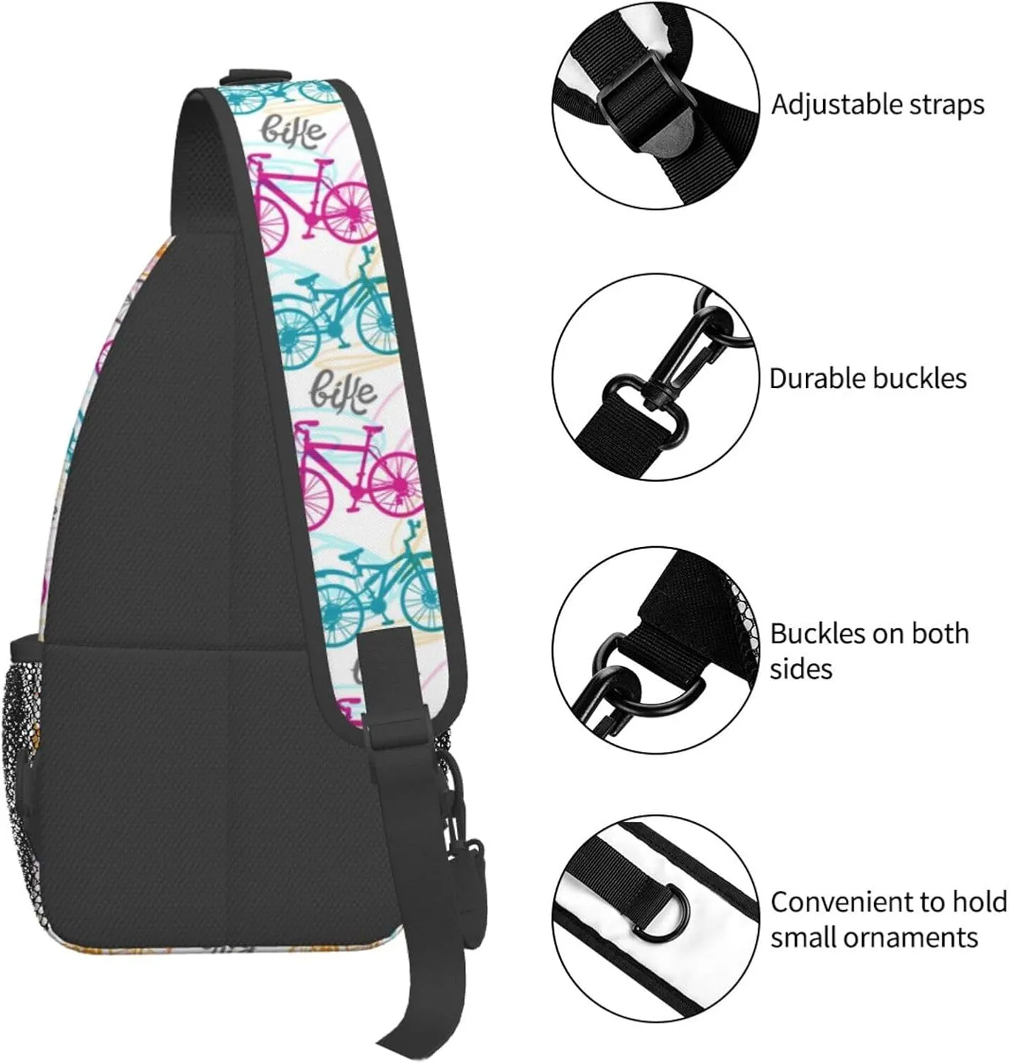 Riding Shoulder Bag Cycling Sling Backpack Daypack Casual Backpack Hiking Bag Hiking Backpack Bag