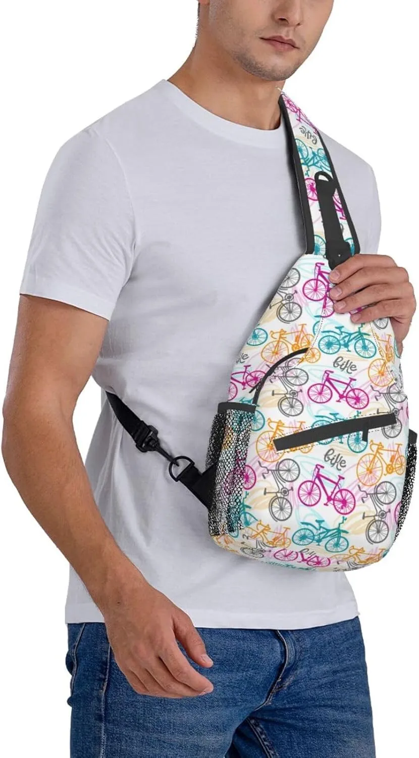 Riding Shoulder Bag Cycling Sling Backpack Daypack Casual Backpack Hiking Bag Hiking Backpack Bag