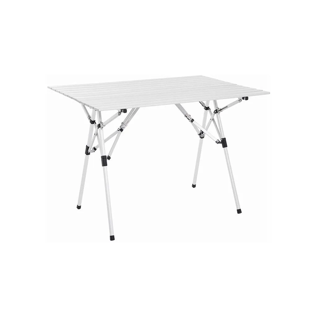 Rootz Aluminum Camping Table - Picnic Table - Outdoor Table - Stable & Lightweight - Foldable Design - High-Quality Aluminum - 100cm x 69cm x 70cm