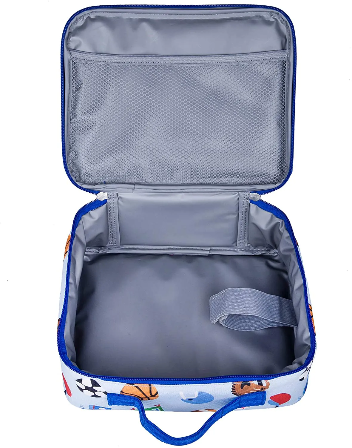 Rynx | Wildkin Kids Insulated Lunchbox Bag for Boys and Girls, Perfect Size for Packing Hot or Cold Snacks for School and Travel, Measures 9.75 x 7 x 3.25 Inches, BPA-Free, Olive Kids (Jurassic Dinosaurs)
