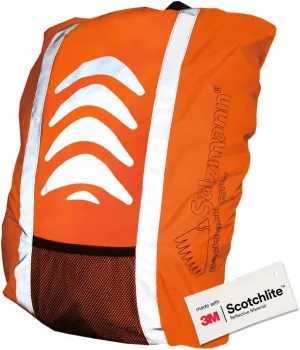 Salzmann Reflective Backpack Cover | High Visibility, Waterproof & Weatherproof | Ideal for Cycling, Running & Hiking