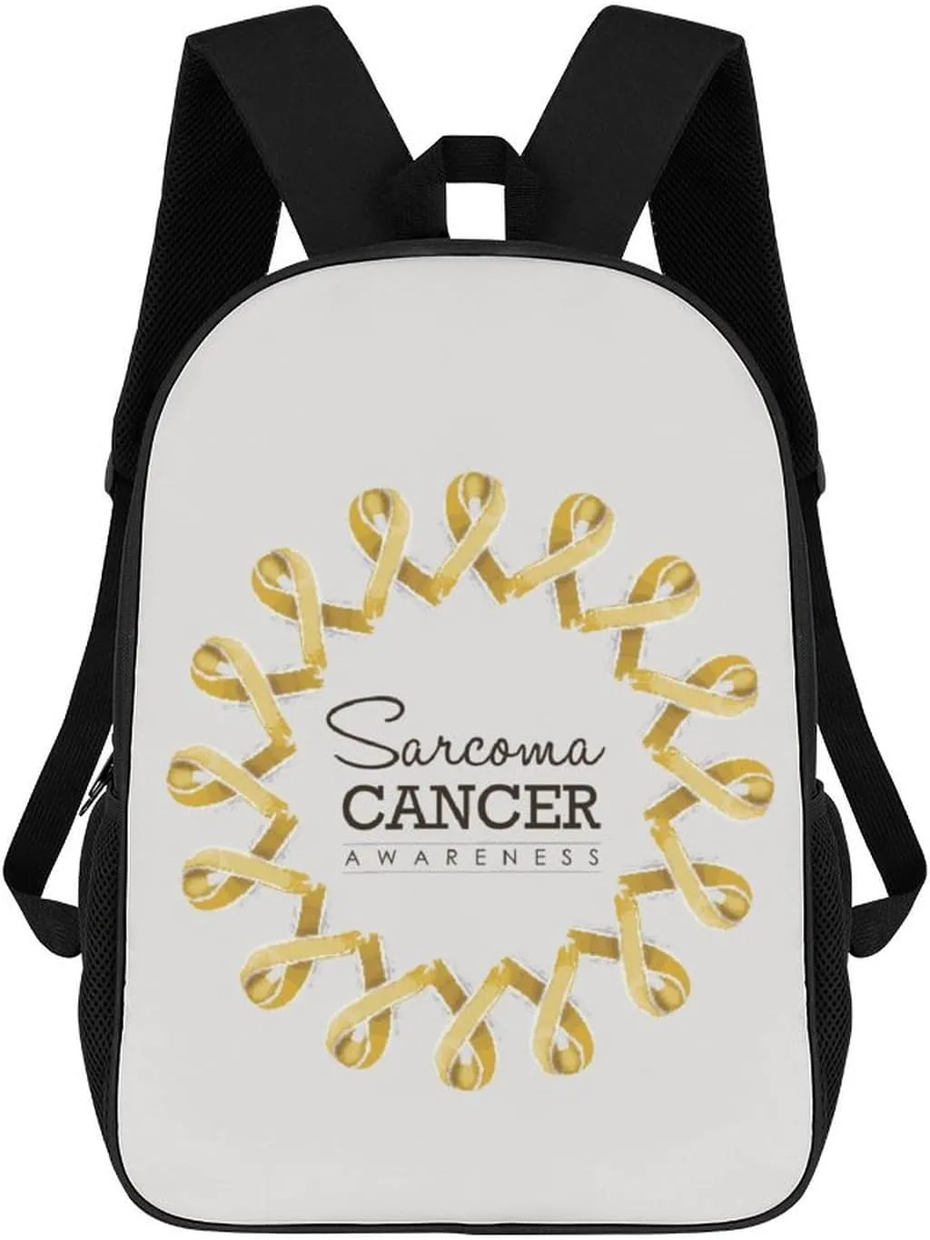 Sarcoma Awareness Month Backpack for Worker Business Hiking Travel Bag Shoulders Bag