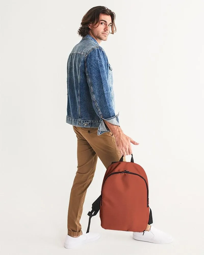 Shaded Midtone Red Waterproof Backpack | C0M80Y80K30