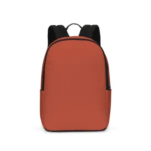 Shaded Midtone Red Waterproof Backpack | C0M80Y80K30