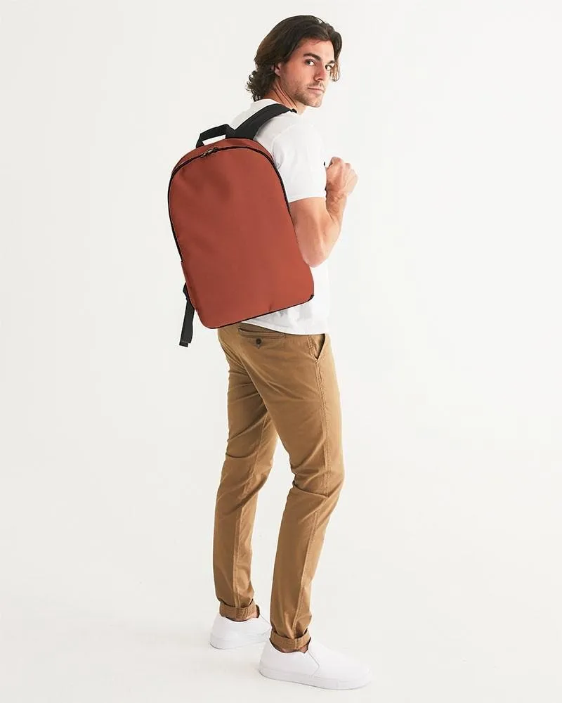 Shaded Midtone Red Waterproof Backpack | C0M80Y80K30