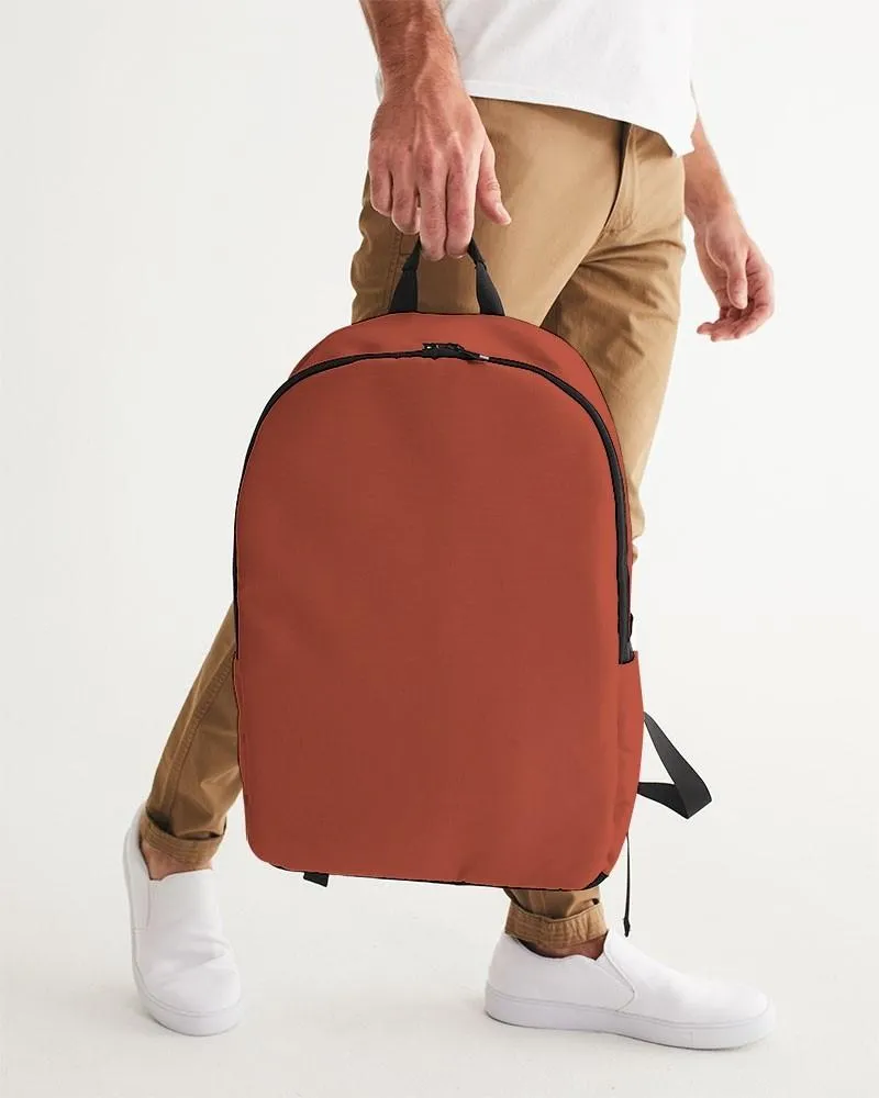 Shaded Midtone Red Waterproof Backpack | C0M80Y80K30