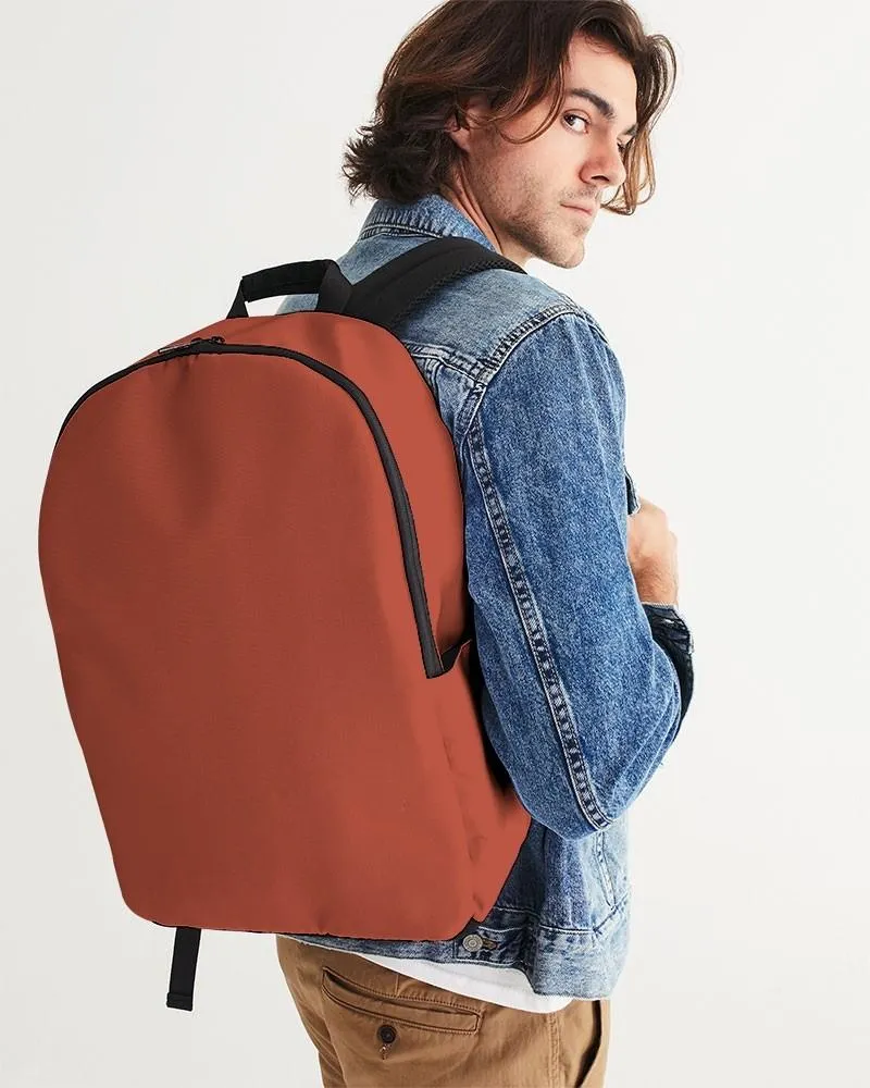 Shaded Midtone Red Waterproof Backpack | C0M80Y80K30