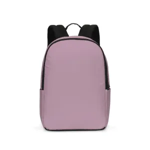 Shaded Pale Pastel Magenta Brown Waterproof Backpack | C0M30Y0K30