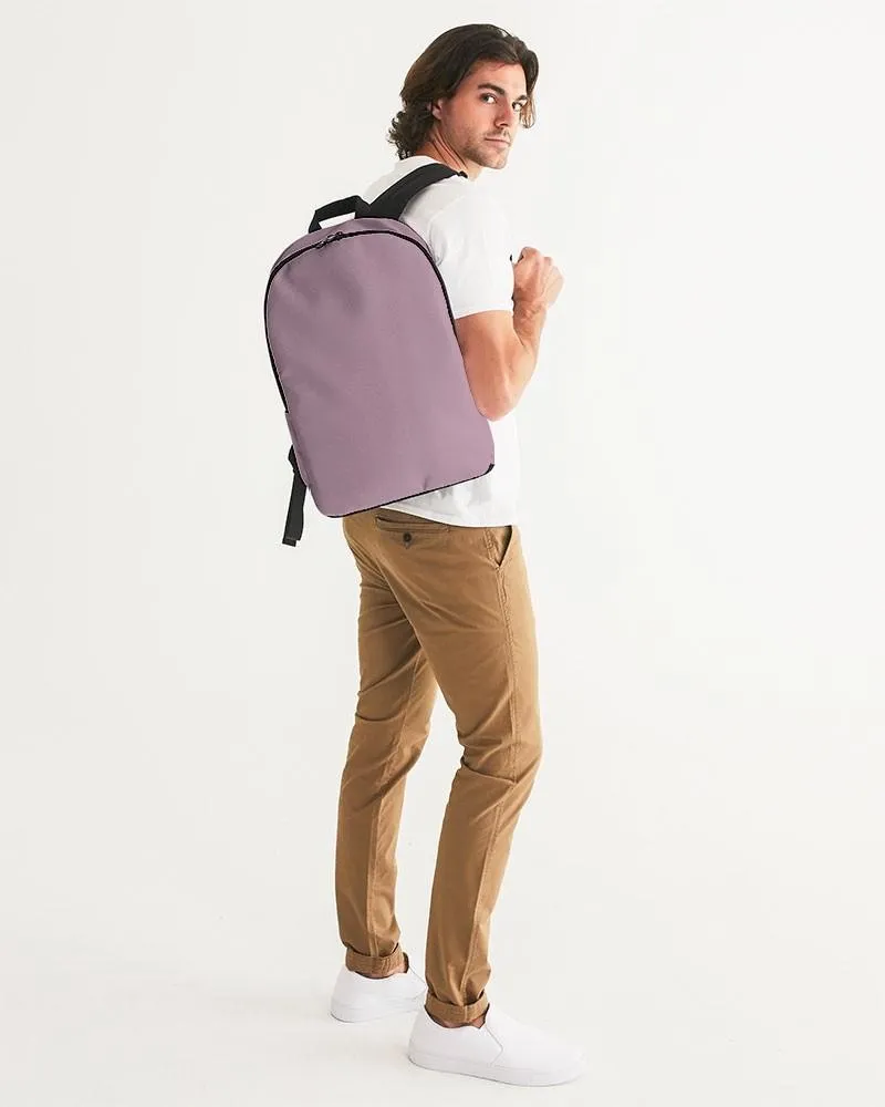 Shaded Pale Pastel Magenta Brown Waterproof Backpack | C0M30Y0K30
