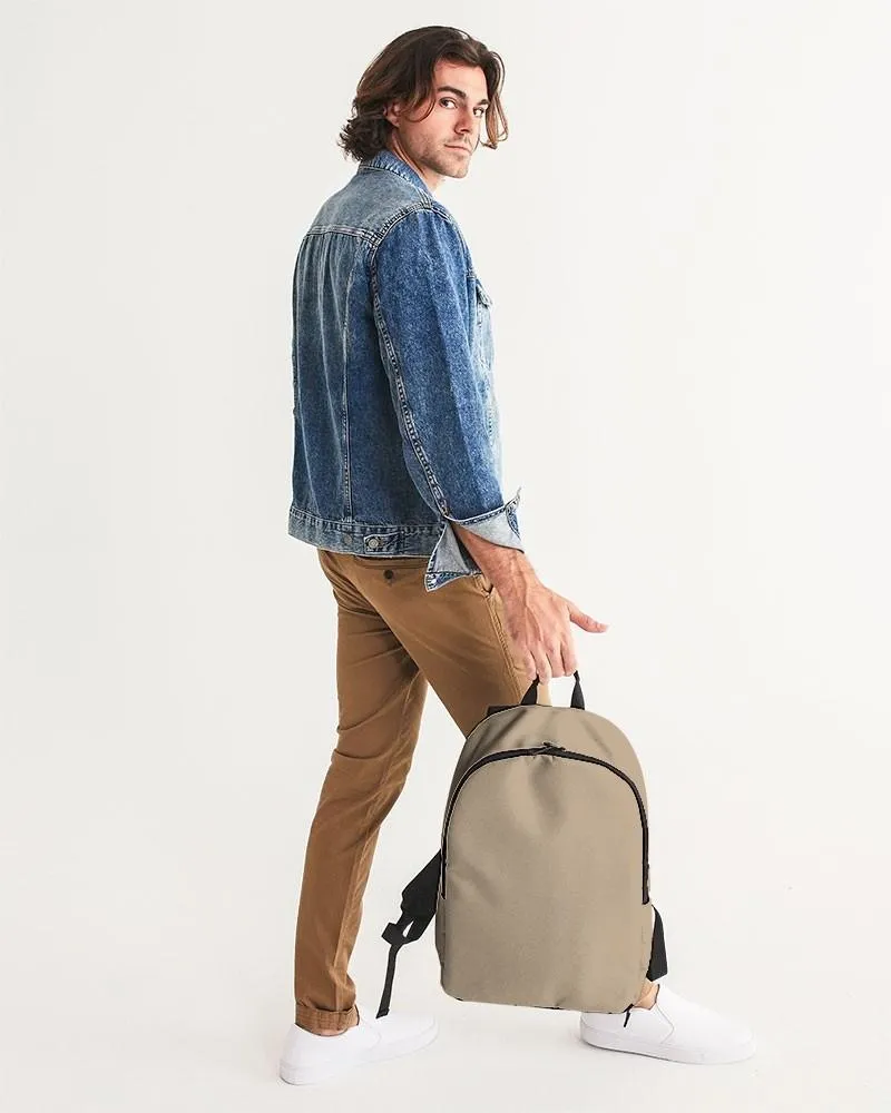 Shaded Pale Pastel Orange Brown Waterproof Backpack | C0M15Y30K30