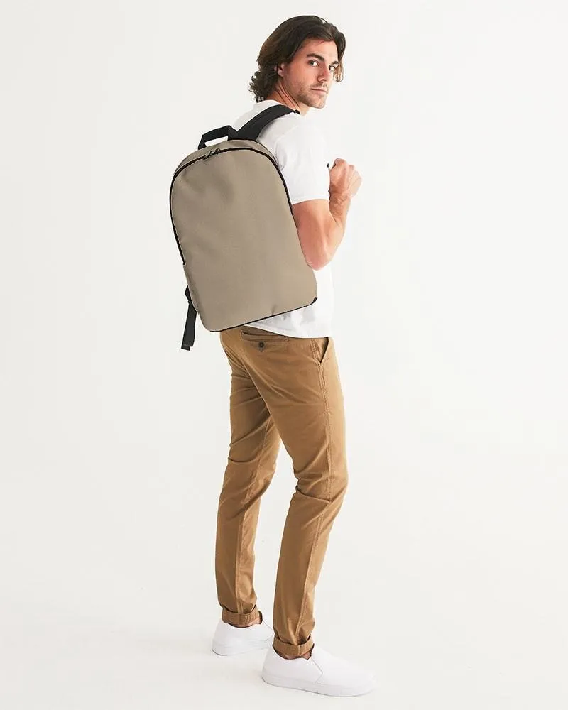 Shaded Pale Pastel Orange Brown Waterproof Backpack | C0M15Y30K30