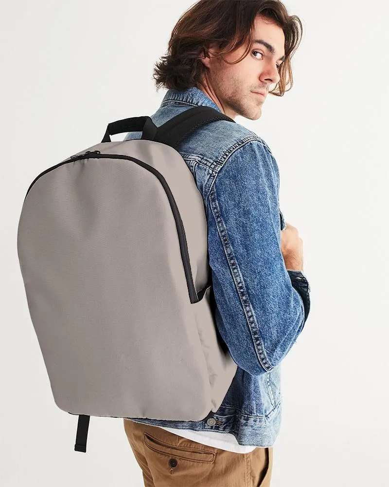 Shaded Pale Red Brown Waterproof Backpack | C0M10Y10K30