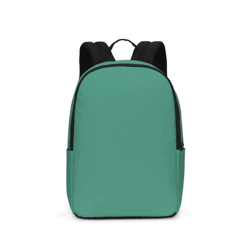 Shaded Pastel Green Waterproof Backpack | C60M0Y45K30