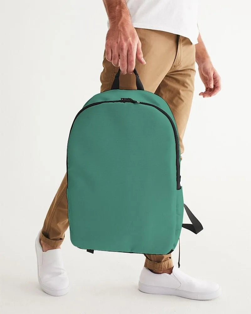 Shaded Pastel Green Waterproof Backpack | C60M0Y45K30