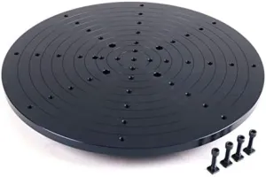 Sherline 10 Inch 3D Scanning Plate for CNC Rotary Table 3727LAZ