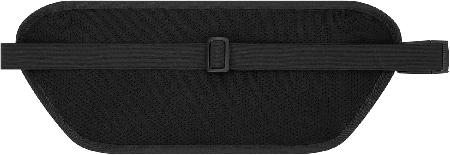 Sherpani Jett, Anti Theft Waist Pouch, Slim Money Belt Bag for Travel, Blocking Hidden Wallet Belt Bag, Secure Travel Pouch for Women, RFID Protection, Travel Gift for Women, Polyester (Carbon)