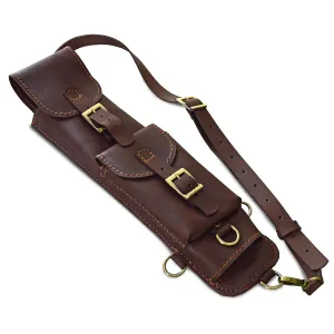 Shoulder Leather Case for Axe Handmade, Leather Backpack for Axe Case, Medium Big Axe Holder, Axe Carry Case, Bushcraft Bag for Axe Accessories, Axe Harness